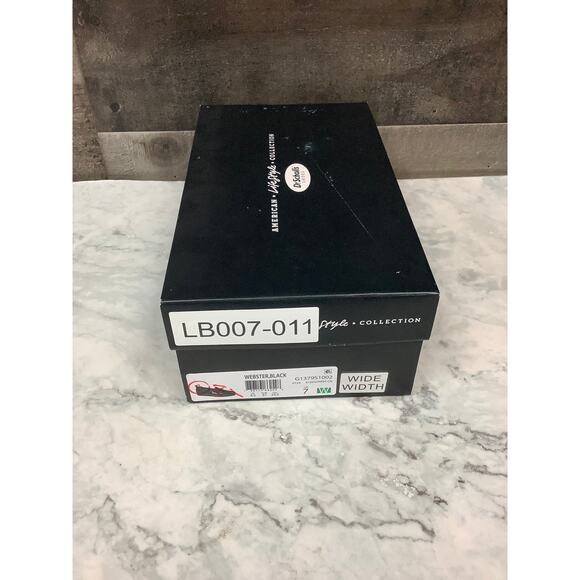 Dr. Scholl's Womens 7W Black Patent Webster Platform Loafer Shoes Slip On LB7-11 - Picture 13 of 13